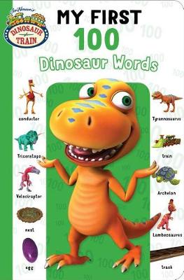 Book cover for My First 100 Dinosaur Words