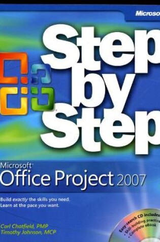 Cover of Microsoft Office Project 2007 Step by Step