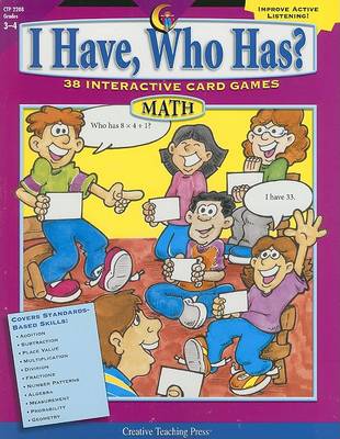 Cover of I Have, Who Has? Math, Grades 3-4