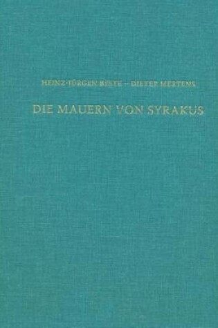 Cover of Die Mauern Von Syrakus