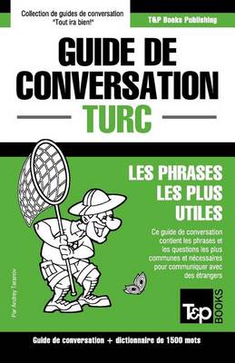 Book cover for Guide de conversation Francais-Turc et dictionnaire concis de 1500 mots