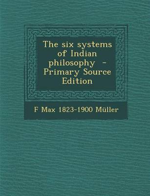 Book cover for The Six Systems of Indian Philosophy