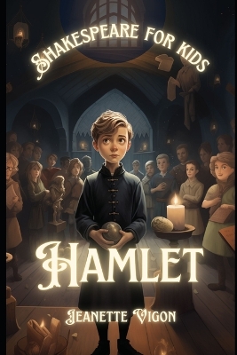 Book cover for Hamlet Shakespeare for kids