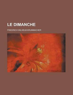 Book cover for Le Dimanche