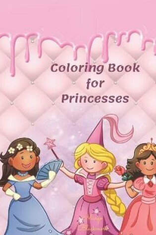 Cover of Coloring Book for Princesses