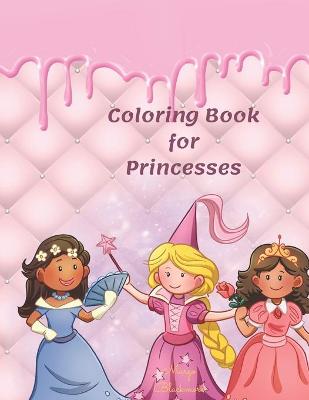 Book cover for Coloring Book for Princesses