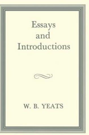 Cover of Essays and Introductions