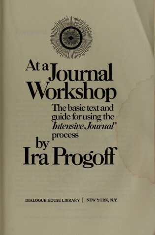 Cover of At a Journal Workshop