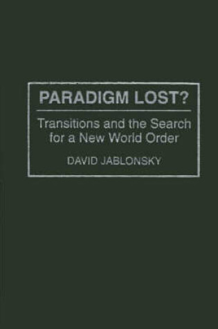 Cover of Paradigm Lost?