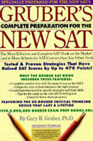 Cover of Gruber's Complete Preparation for the New SAT