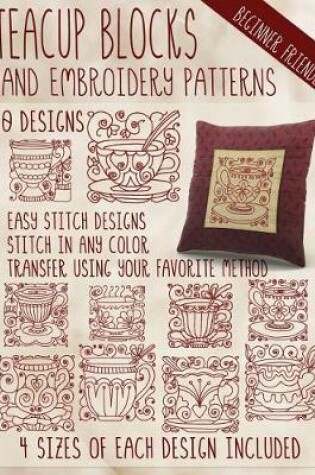 Cover of Teacup Blocks Hand Embroidery Patterns