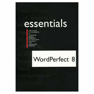 Book cover for WordPerfect 8 Essentials