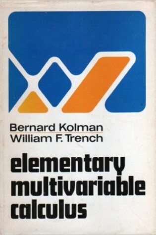 Cover of Elementary Multivariable Calculus