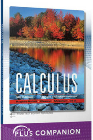 Cover of Calculus Wileyplus Learning Kit