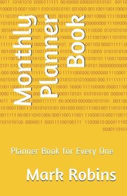 Cover of Monthly Planner Book