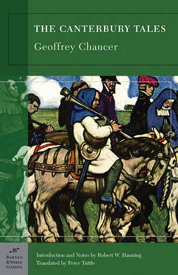 Book cover for The Canterbury Tales (Barnes & Noble Classics Series)