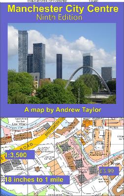Book cover for Manchester City Centre Map