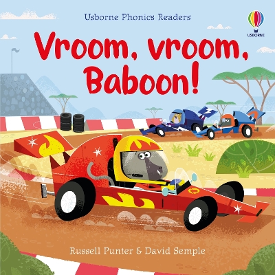 Book cover for Vroom, vroom, Baboon!