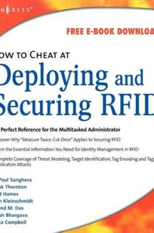 Cover of How to Cheat at Deploying and Securing Rfid