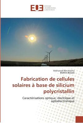 Book cover for Fabrication de cellules solaires a base de silicium polycristallin