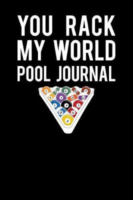 Book cover for Your Rack My World Pool Journal