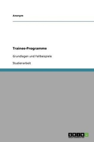 Cover of Trainee-Programme