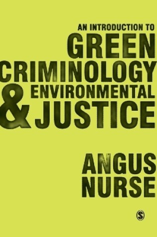 Cover of An Introduction to Green Criminology and Environmental Justice