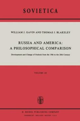 Cover of Russia and America: A Philosophical Comparison