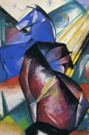 Cover of Two Horses Red and Blue (Franz Marc)