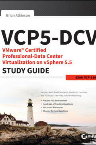 Cover of VCP5-DCV VMware Certified Professional-Data Center Virtualization on vSphere 5.5 Study Guide