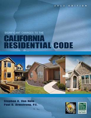 Book cover for Significant Changes to the California Residential Code, 2013