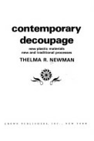 Cover of Contemp Decoupage