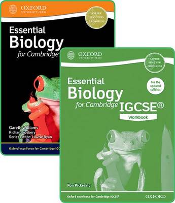 Book cover for Essential Biology for Cambridge IGCSE (R) Student Book and Workbook Pack