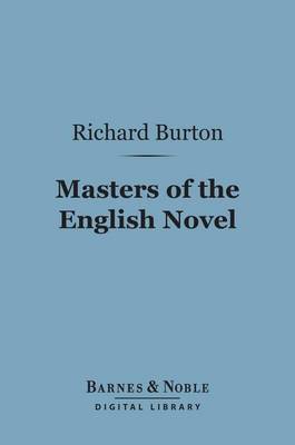 Book cover for Masters of the English Novel (Barnes & Noble Digital Library)