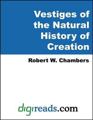 Book cover for Vestiges of the Natural History of Creation
