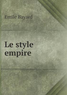 Book cover for Le style empire