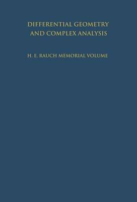 Book cover for Differential Geometry and Complex Analysis