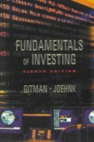 Cover of Fundamentals of Investing with Internet Guide for Finance