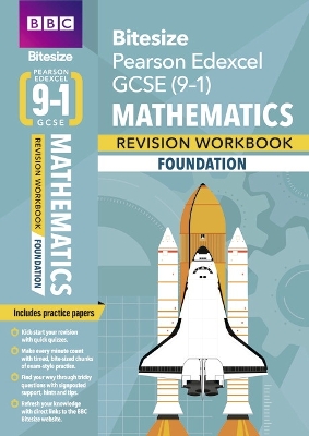 Cover of BBC Bitesize Edexcel GCSE Maths (Foundation): Revision Workbook - for 2025 and 2026 exams