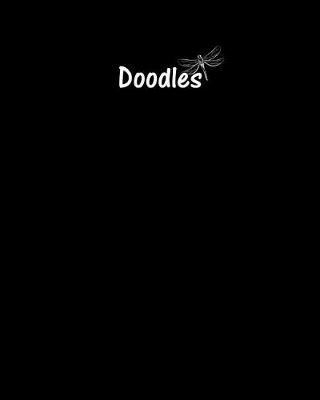 Book cover for Doodles Journal - Great for Sketching, Doodling or Planning with Black Cover