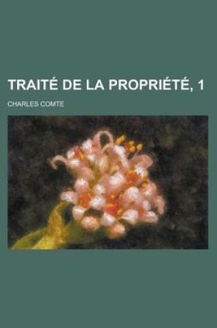 Cover of Traite de La Propriete, 1