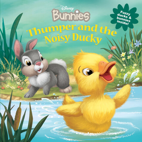 Book cover for Disney Bunnies: Thumper and the Noisy Ducky