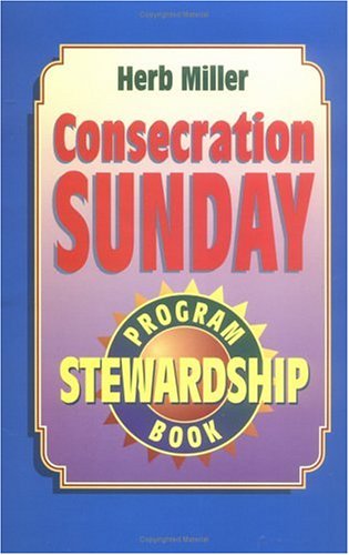 Book cover for Consecration Sunday Stewardship Program Book