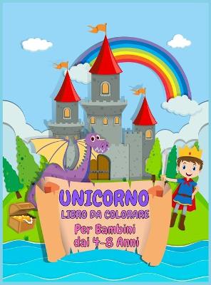 Book cover for Unicorno Libro da Colorare