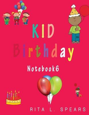 Book cover for KID Birthday Notebook6