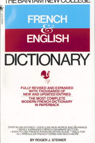 Cover of The Bantam New College French & English Dictionary