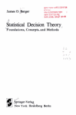 Cover of Statistical Decision Theory