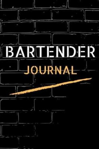 Cover of Bartender Journal