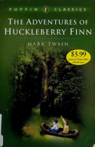 Book cover for The Adventures of Huckleberry