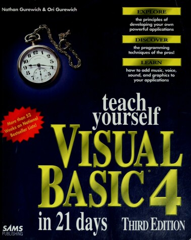 Cover of Sams Teach Yourself Visual Basic 4 in 21 Days